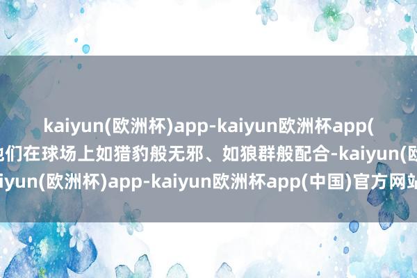 kaiyun(欧洲杯)app-kaiyun欧洲杯app(中国)官方网站-登录入口他们在球场上如猎豹般无邪、如狼群般配合-kaiyun(欧洲杯)app-kaiyun欧洲杯app(中国)官方网站-登录入口