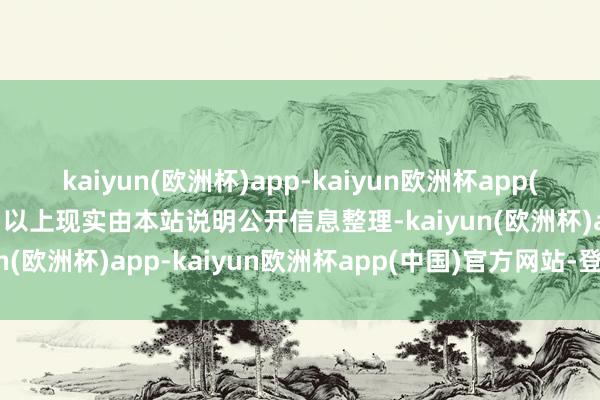 kaiyun(欧洲杯)app-kaiyun欧洲杯app(中国)官方网站-登录入口以上现实由本站说明公开信息整理-kaiyun(欧洲杯)app-kaiyun欧洲杯app(中国)官方网站-登录入口