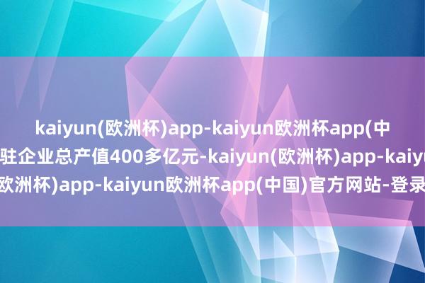 kaiyun(欧洲杯)app-kaiyun欧洲杯app(中国)官方网站-登录入口入驻企业总产值400多亿元-kaiyun(欧洲杯)app-kaiyun欧洲杯app(中国)官方网站-登录入口